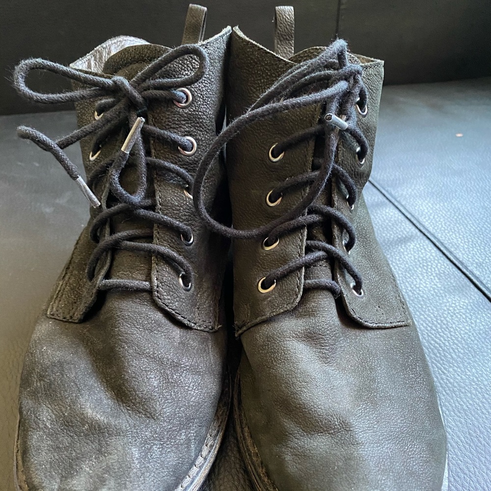 Sam Edelman Lace-up Ankle Books - Leather
